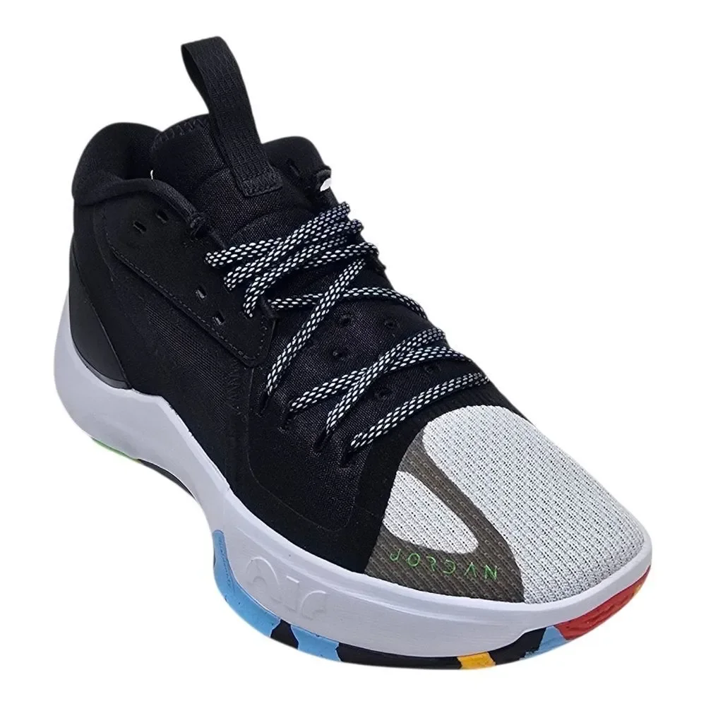 Nike Air Jordan Zoom Separate Black White Green Strike Shoe Men's Sz. DH0249 030